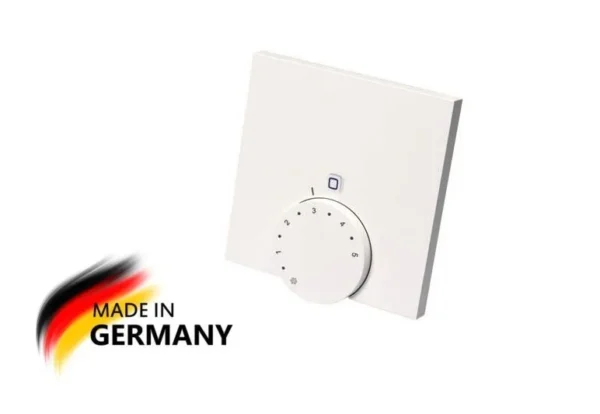 Termostat analog pe perete pentru incalzire si racire in pardoseala MAINCOR