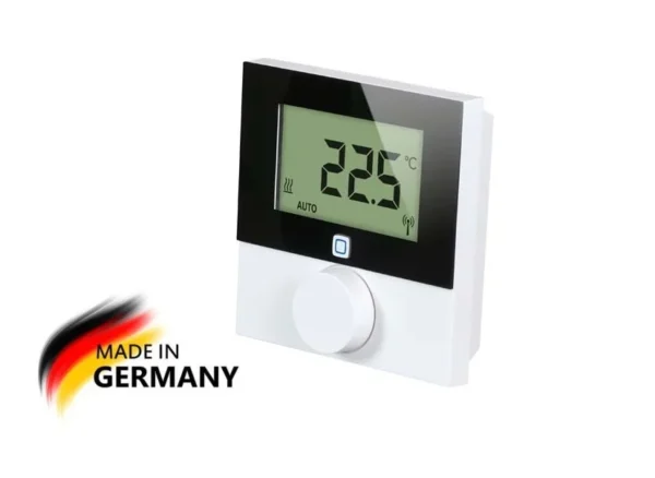 Termostat digital wireless NEO pe perete pentru incalzire si racire in pardoseala MAINCOR